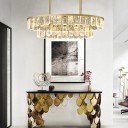 Loft Industry Modern - Wow Oval 2Row Chandelier